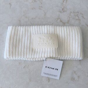 Coach Logo Headband NWT